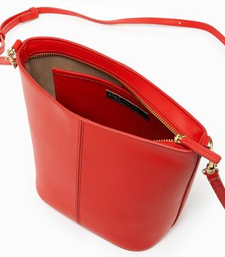 Marks and Spencer + Leather Mini Bucket Bag