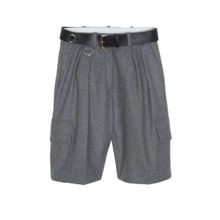 The Frankie Shop + Charcoal Cargo Trouser Shorts