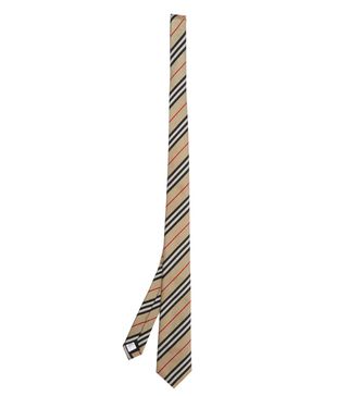 Burberry + Manston Heritage Icon-Stripe Silk Tie
