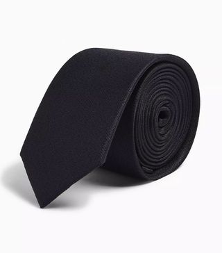 Topman + Black Premium Silk Tie