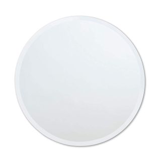 The Better Bevel + Round Frameless Wall Mirror