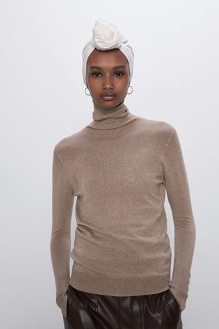 Zara + Basic Turtleneck Sweater