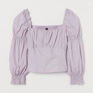 H&M + Puff-Sleeve Blouse