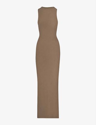 Skims + Soft Lounge Sleeveless Stretch-Jersey Maxi Dress