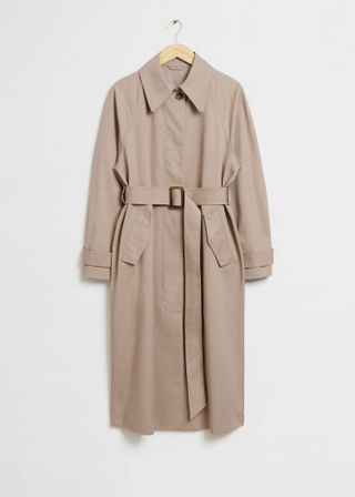 
Other Stories + Relaxed Mid-Length Trench Coat