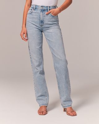 Abercrombie & Fitch + Ultra High Rise 90s Straight Jean