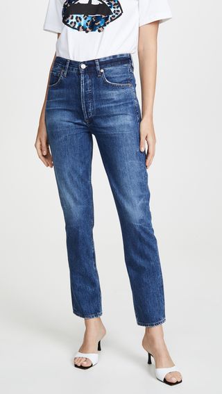 Citizens of Humanity + Charlotte High Rise Straight Jeans
