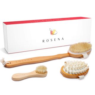 Rosena + Dry Brushing Body Brush Set