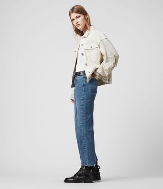AllSaints + Harper Cropped Jeans