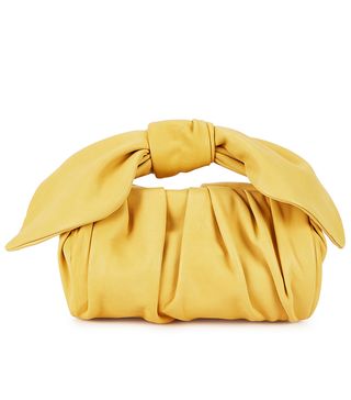 Rejina Pyo + Nane Yellow Leather Top Handle Bag