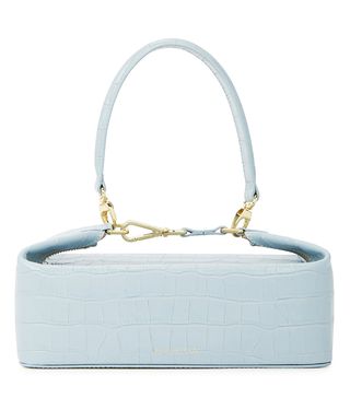 Rejina Pyo + Olivia Crocodile-Effect Leather Top Handle Bag