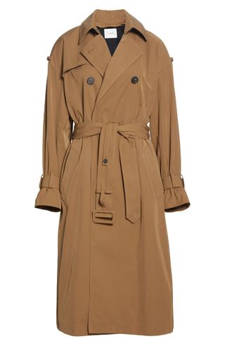 Vince + Belted Technical Trench Coat