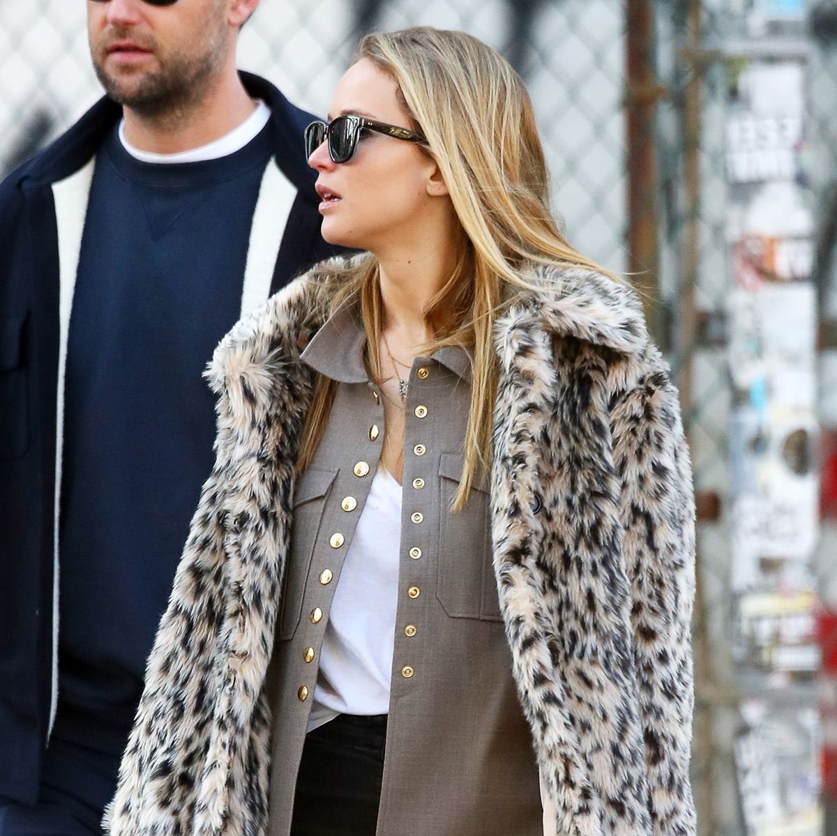 Jcrew faux fur leopard on sale coat