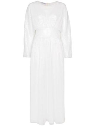 Deitas + Hermine Sequin-Embellished Midi Dress