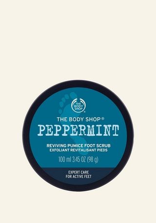The Body Shop + Peppermint Reviving Pumice Foot Scrub