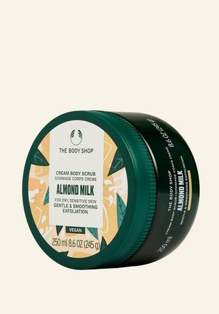 The Body Shop + Almond Milk Cream Body Scrub