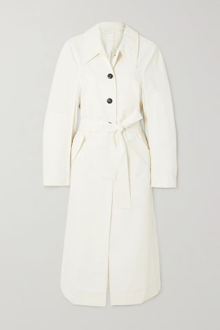 Low Classic + Belted Cotton-Blend Gabardine Trench Coat