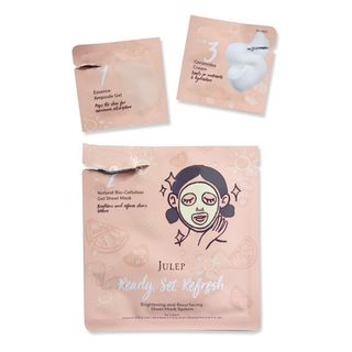 Julep + Ready, Set, Refresh Brightening & Resurfacing Sheet Mask System