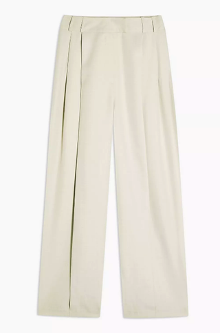 Topshop + Marl Slouch Suit Trousers