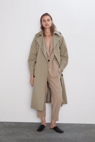 Zara + Oversized Trench Coat