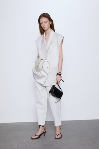 Zara + Oversized Vest