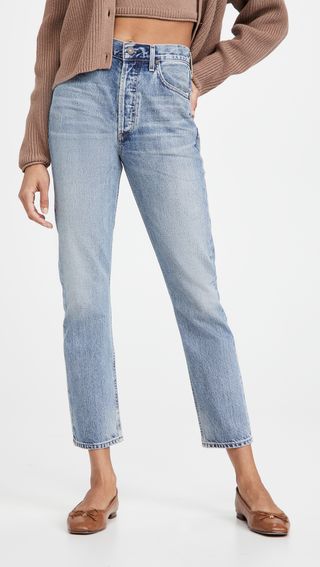 Citizens of Humanity + Charlotte High Rise Straight Jeans