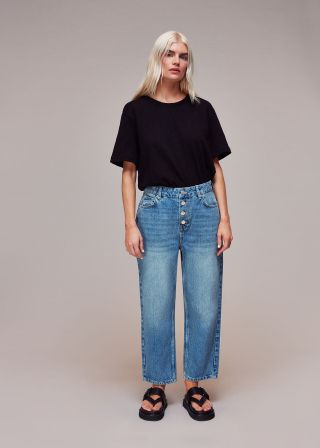 Whistles + Authentic Hollie Button Jean