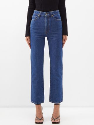 Khaite + Abigail Straight-Leg Jeans