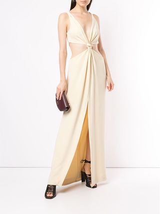 Dion Lee + Knotted Cutout Gown