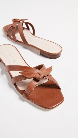 Loeffler Randall + Eveline Delicate Strap Flat Sandals