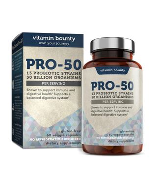 Vitamin Bounty + Pro 50 Probiotic With Prebiotics