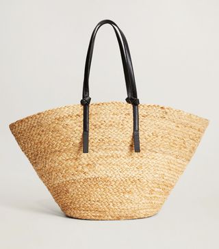 Mango + Jute Basket Bag