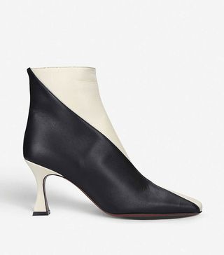 Manu Atelier + Duck leather ankle boots