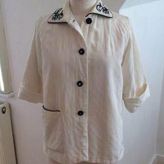 Vintage + 1950s Embroidered Jacket