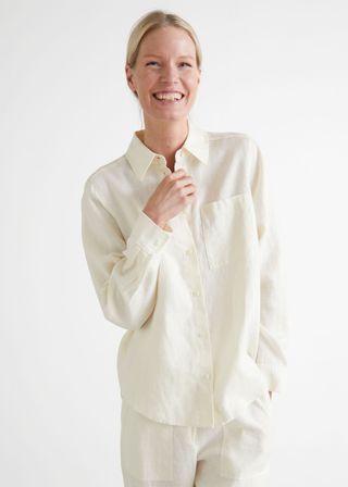 & Other Stories + Patch Pocket Linen Shirt