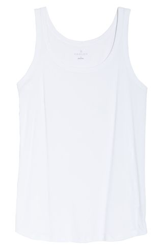 Calson + Melody Ribbed Scoop Neck Tank