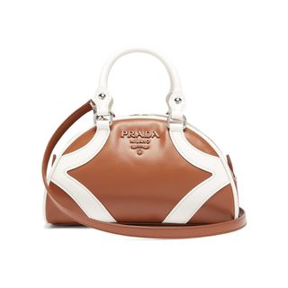 Prada + Bowling Leather Handbag