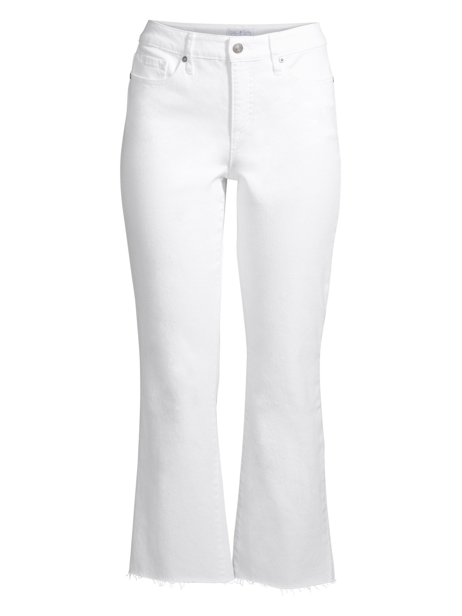 Sofia Jeans by Sofia Vergara + Mayra High Waist Crop Flare Jeans