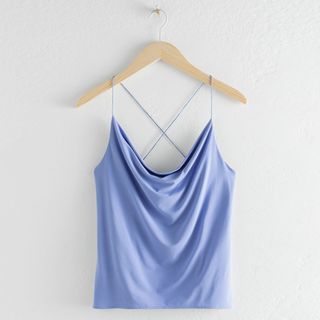 & Other Stories + Draped Cross Back Tank Top