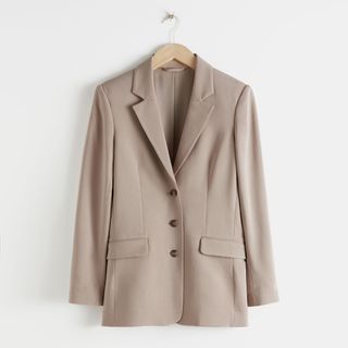 & Other Stories + Tailored Single Breasted Blazer