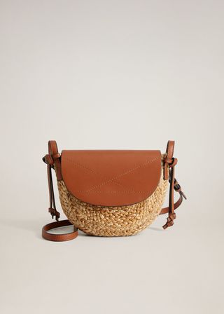 Mango + Jute Cross-Body Bag