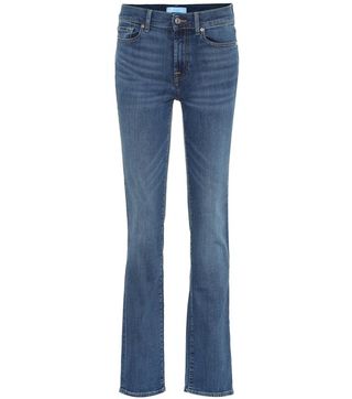 Re/Done + High-Rise Straight Jeans