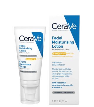 CeraVe + AM Facial Moisturising Lotion SPF50