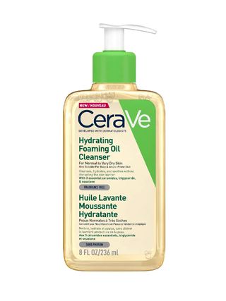 CeraVe + Hydrating Foaming Oil Cleanser