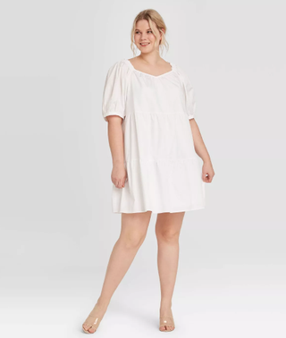 Who What Wear x Target + Elbow Sleeve Dress