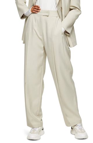 Topshop + Andy Wide Leg Suit Trousers