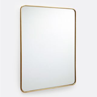 Rejunvenation + Rounded Rectangle Metal Framed Mirror