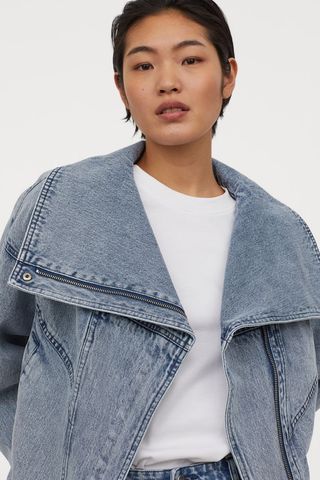 H&M + Boxy Denim Jacket