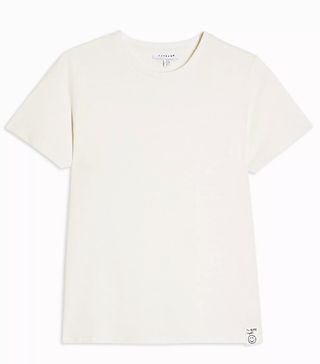 Topshop + Considered Ecru Recycled T-Shirt