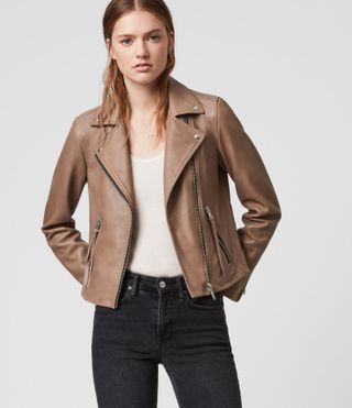 AllSaints + Dalby Leather Jacket